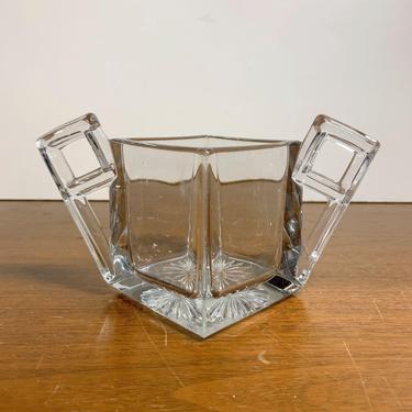 Vintage Heisey Glass Quator Open Sugar Bowl 