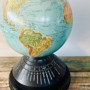 Loranda, Inc Globe | Lighted Globe | Time Zone Globe | Rotating Globe | Electric Globe | World Clock Globe | Light Up Globe | Globe Light 