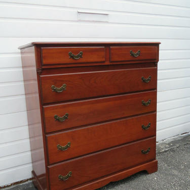 Solid Cherry Tall and Wide Chest of Drawers 1319