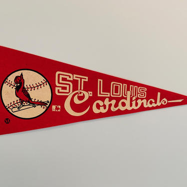 Vintage St. Louis Cardinals MLB Baseball Pennant 