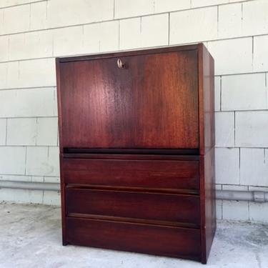 Midcentury Secretary or Small Bachelor Chest