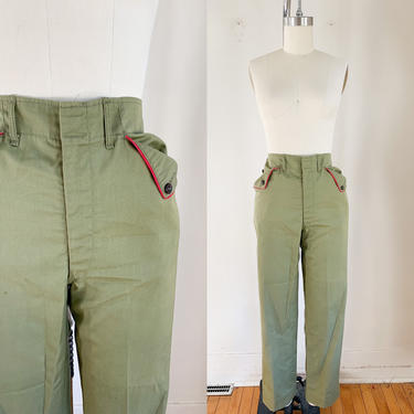 vintage 1960s/70s Boy Scout Pants / 31&amp;quot; waist 