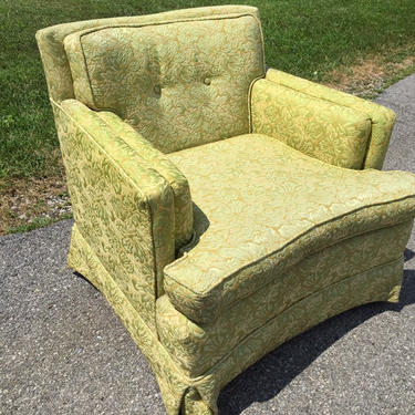 Mid Century Upholstered Chair AS IS 