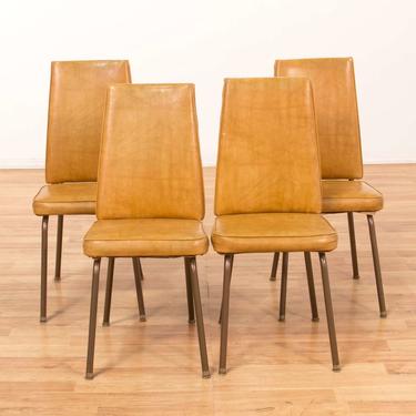 Set Of 4 Retro Kitchenette Dining Chairs