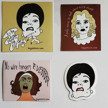 Classic Movie Stickers - Movie Decal - Norma Desmond 