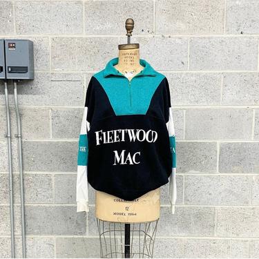 Vintage Fleetwood Mac Sweatshirt Retro 1988 RARE + European Concert Tour + Tango in the Night + Jackie Harris + Winterland Productions 