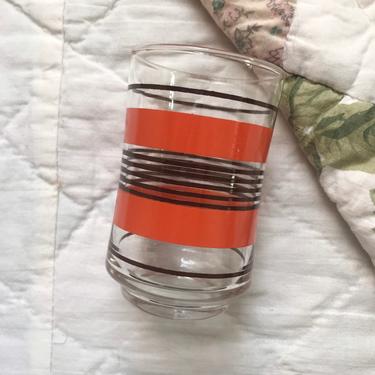 1960's Libbey Orange Juice Glass 