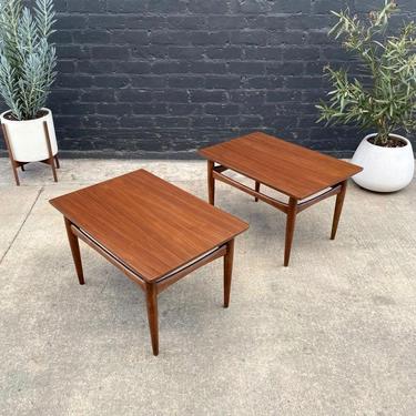 Mid-Century Modern Walnut Side / End Tables, c.1960’s 