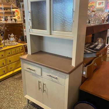 Vintage industrial medical cabinet, 32”L x 16”W x 65”T