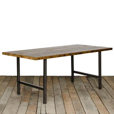 Rustic Dining Table with 1.5