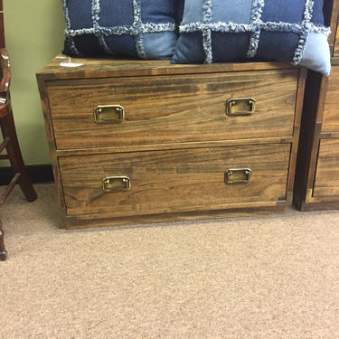 Small Walnut Campaign Chest by AgentUpcycle
