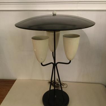 Mid century marvel 3 way table lamp