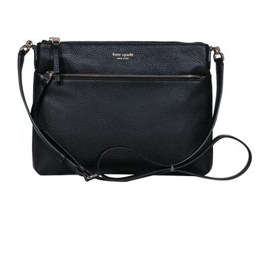 Kate Spade - Black Pebbled Leather Crossbody Bag