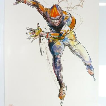 Freddy Wittop Olympic Ice Capades Skaters Costume Designs Original Paintings