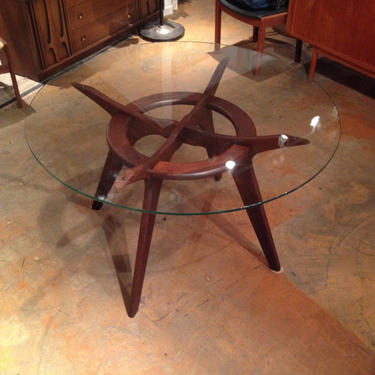 Adrian Pearsall for Craft Associates Compass Dining Table Mid Century Modern 