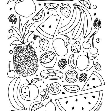 Shake Your Fruity Coloring