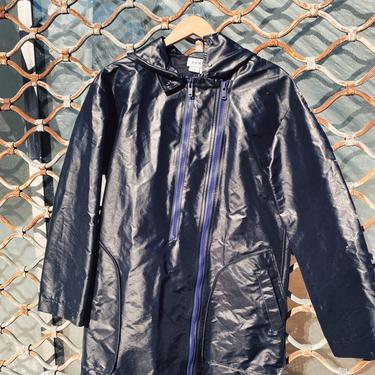 DKNY Black Raincoat, Size S (R)