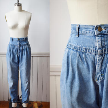 1980s Lee High Rise Fashion Jeans | 26&quot; W 
