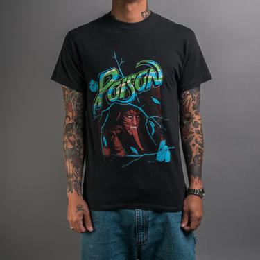 Vintage 1988 Poison Open Up And Say Ahhh T-Shirt 