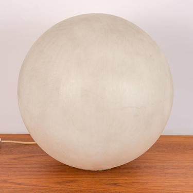 Vintage Acrylic Spherical Globe Table Lamp by Paul Mayen 