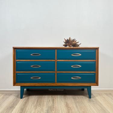 Mid Century Modern 6 Drawers Dresser -  SOLD NOT AVAILABLE! 