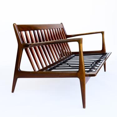 Ib Kofod-Larsen Love Seat Sofa for Selig