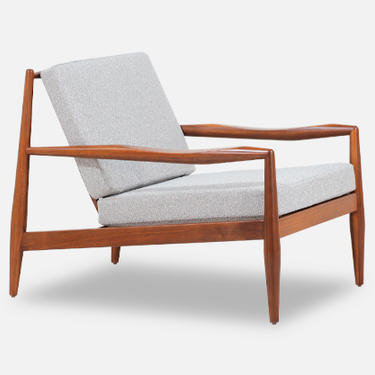 Adrian Pearsall Model 843-C Walnut Lounge Chair for Craft Associates