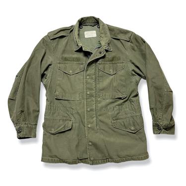 Vintage 1960s Vietnam War US Army M-1951 Field Jacket ~ Small Short ~ Coat ~ Military Uniform ~ Work Wear ~ M-51 ~ Faded 