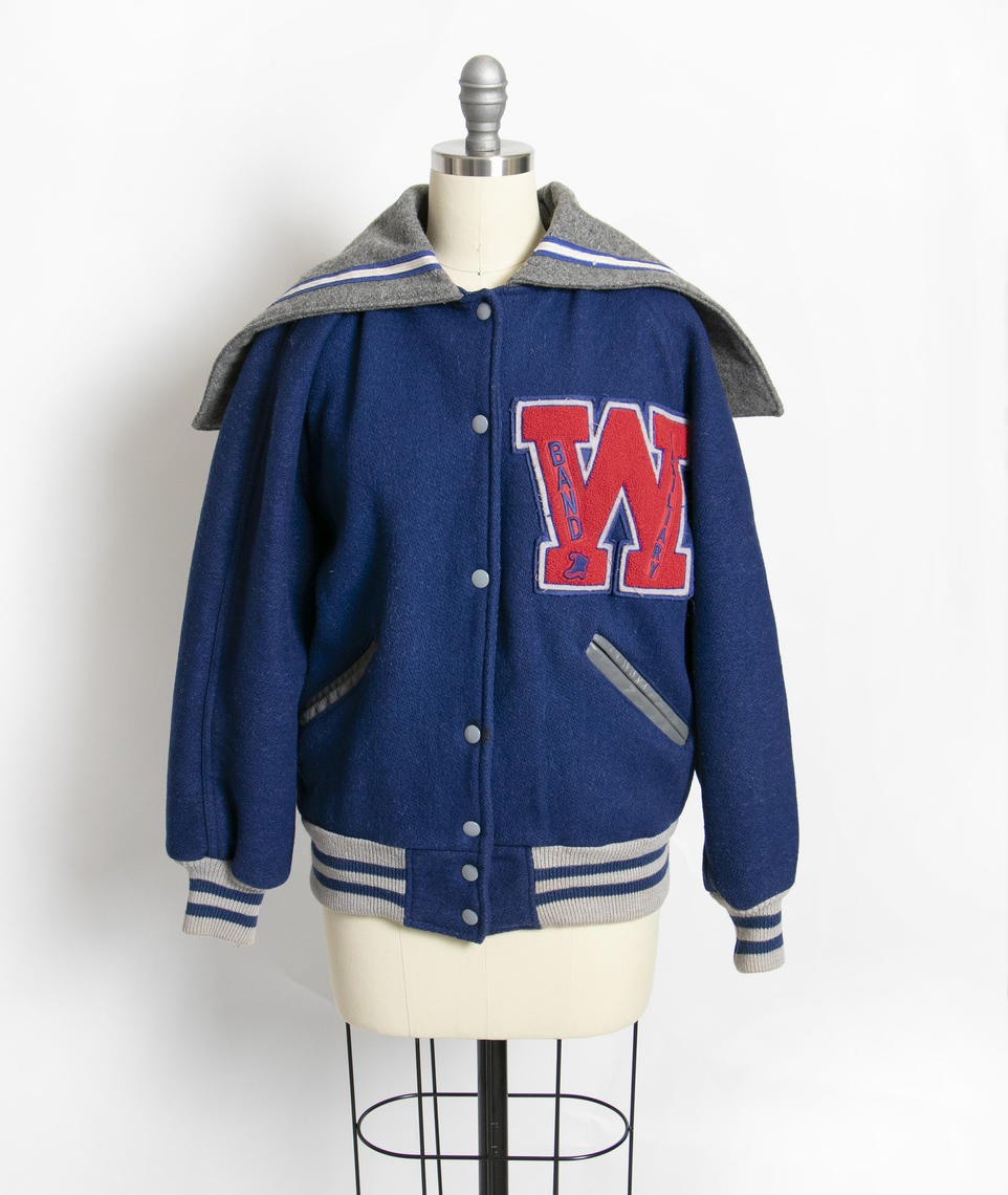 1980s Letterman Jacket Wool Cropped Varsity Small | Deja Vintage ...