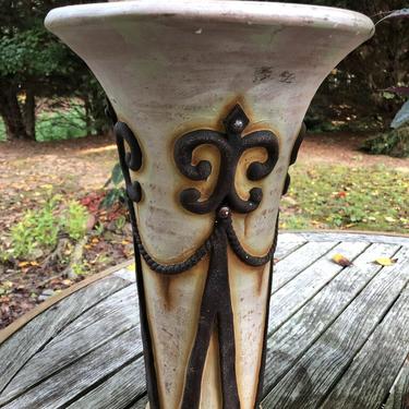 Large Hand Made Vase from Philippines