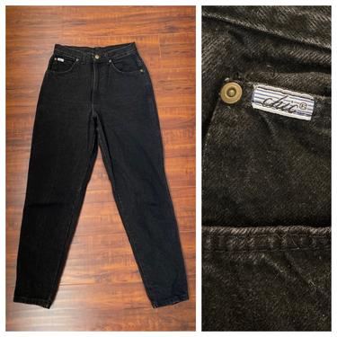 Vintage 1990’s Faded Black Chic Jeans 