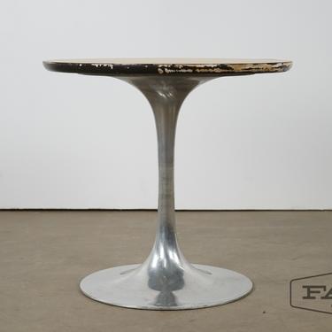 Saarinen Style End Table with Formica Top