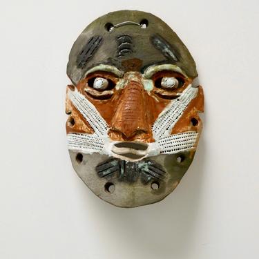 Clay Folk Art Mask