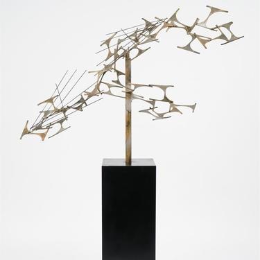 Large Steel Abstract Sculpture