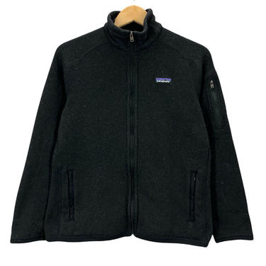 Women’s Patagonia Black Fleece Jacket Medium