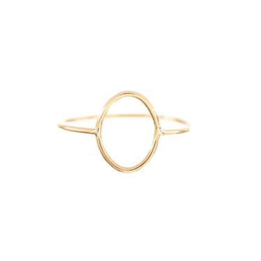 Silhoutte Ring - Oval