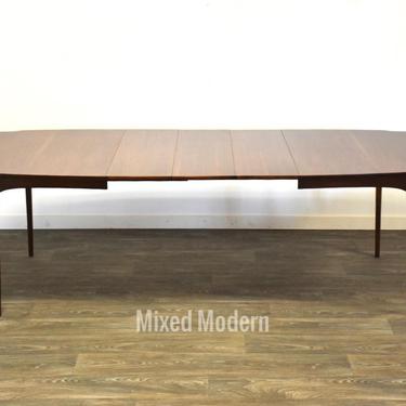 Walnut Extendable MCM Dining Table 