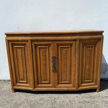 Mid Century Modern Cabinet Wood Storage Entry Way Table TV Stand Entry Way TV Media Console Nightstand Bedside Boho Chic CUSTOM Paint Avail 