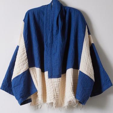 Crop Kimono Jacket- Patchwork