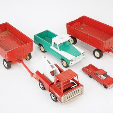 Lot of Toy Trucks