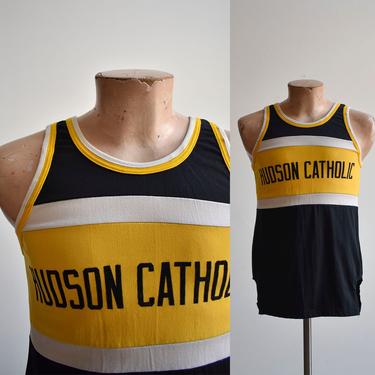 Vintage Russell Athletic Hudson Catholic Jersey 