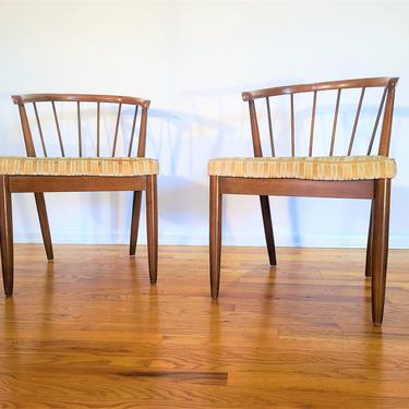 Mid Century American of Martinsville Dania Collection Pair of Dining Chairs 