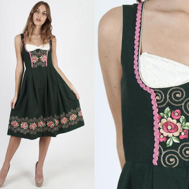 oktoberfest mini dress LanaWest Oktoberfest Sleeveless Sweetheart Neck Contrast Color Patchwork A-Line Tie Waist Bowknot Elegant Romantic Chic Women Mini Dress, Dirndl