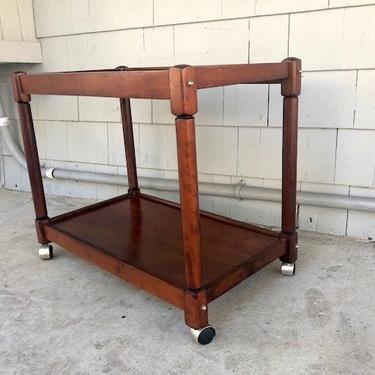 Midcentury Two Tiered Bar Cart/Server/Trolley