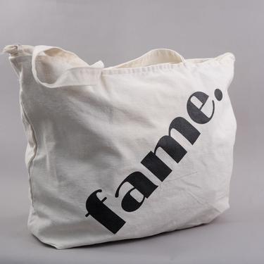 90s Fame Canvas Tote Bag 