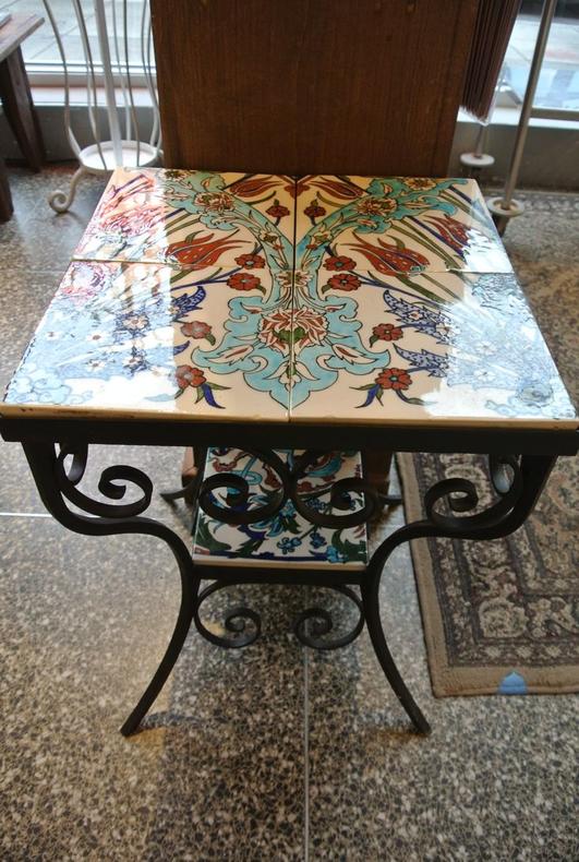Tiled table. $195