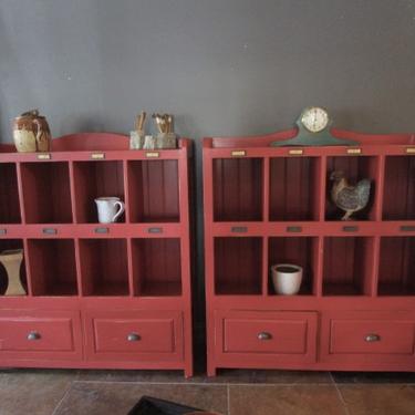 PAIR OF LARGE  STORAGE CABINETS PRICED SEPARATELY