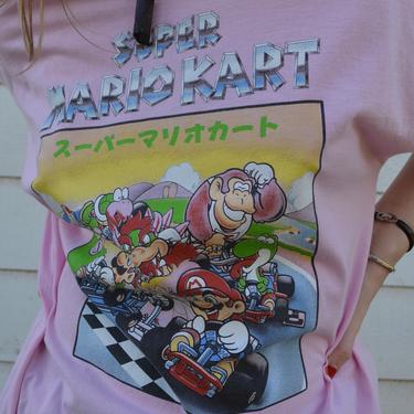 vintage mario kart t shirt / vintage nintendo t shirt / vintage mario kart japan / vintage mario kart tee / unisex mario kart tee / nintendo 