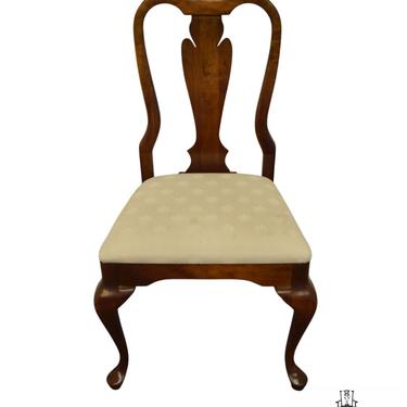 CRESENT FURNITURE Solid Cherry Traditional Queen Anne Style Dining Side Chair 