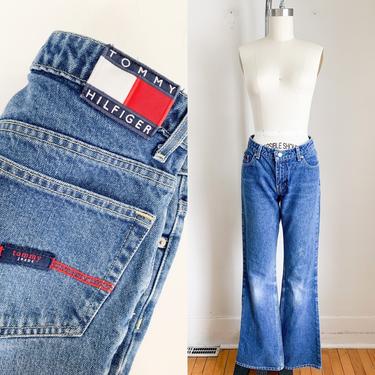 Vintage 1990s Tommy Hilfiger Jeans / 30&quot; waist 